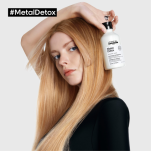 L'OREAL PROFESSIONNEL GLACIAL UTOPIA METAL DETOX Szampon oraz maska do włosów zniszczonych i farbowanych ZESTAW - 3