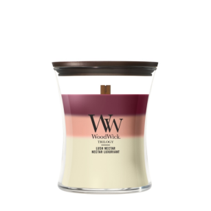 WOODWICK LUSH NECTAR ŚWIECA ZAPACHOWA ŚREDNIA