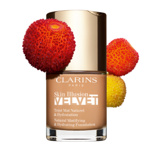 CLARINS SKIN ILLUSION VELVET Nawilżający podkład matujący *112C Cool