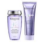 KERASTASE BLOND ABSOLU Kąpiel Lumiere 250ML Odżywka Cicaflash 250ML ZESTAW - 3