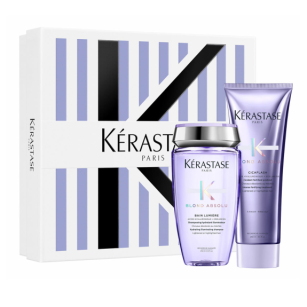 KERASTASE BLOND ABSOLU Kąpiel Lumiere 250ML Odżywka Cicaflash 250ML ZESTAW