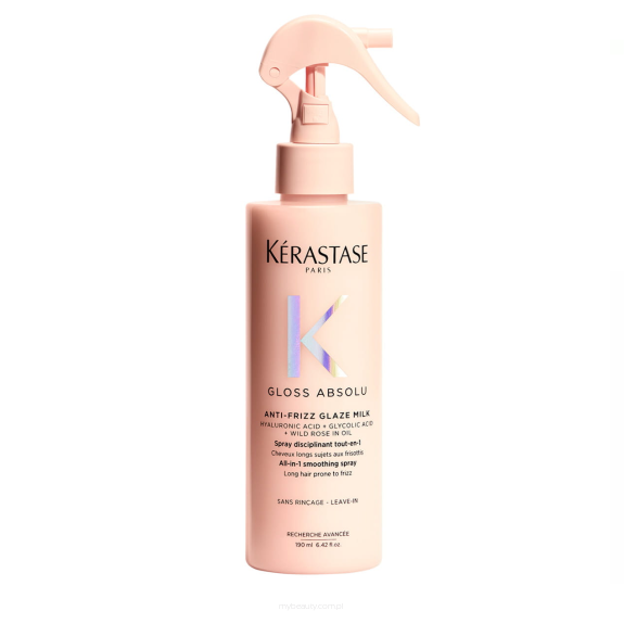 KERASTASE GLOSS ABSOLU ANTI-FRIZZ GLAZE MILK Mleczko do długich puszących się i niezdyscyplinowanych włosów 190ML