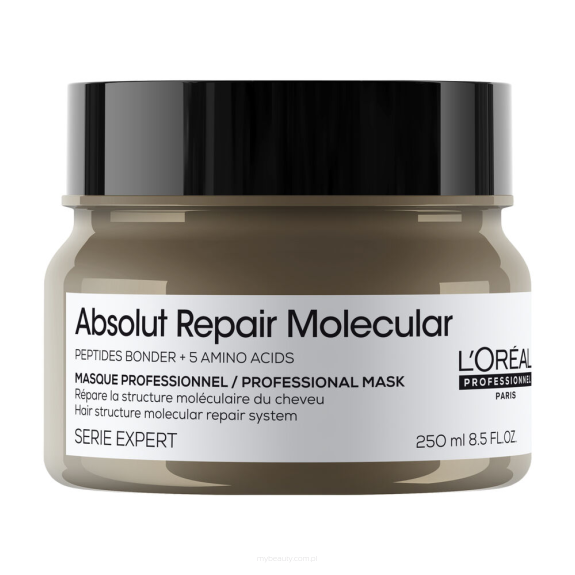 L'OREAL PROFESSIONNEL ABSOLUT REPAIR MOLECULAR Maska wypełniająca strukturę molekularną włosów 250ML