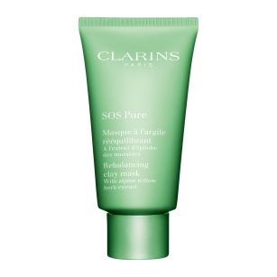 CLARINS MASKA SOS PURE Oczyszczająca maska do twarzy dla skóry mieszanej i tłustej 75ML