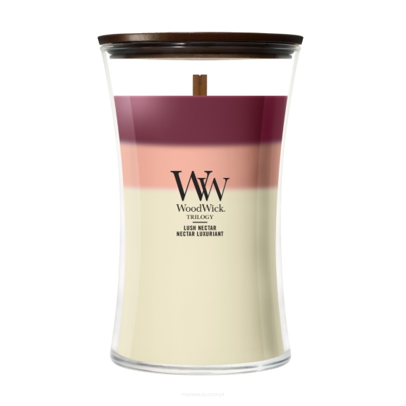 WOODWICK LUSH NECTAR ŚWIECA ZAPACHOWA DUŻA