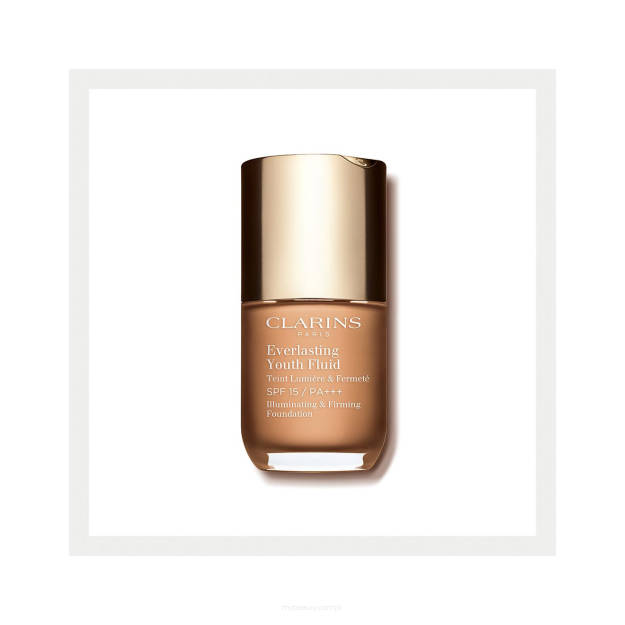 CLARINS EVERLASTING YOUTH FLUID Rozświetlający podkład *108.5 Cashew