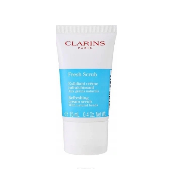 CLARINS FRESH SCRUB  Odświeżający peeling dla każdej cery 15ML MINIATURA