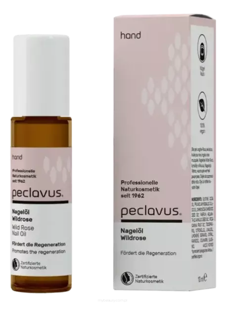 PECLAVUS® Oliwka do paznokci i skórek dzika róża 10ML