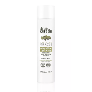 TRUE KERATIN MOROCCAN MIRACLE ULTRA SHINE Odżywka nawilżająca z keratyną i arganem po zabiegu keratynowym 296ML