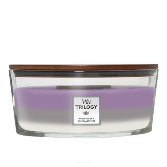 WOODWICK TRILOGY AMETHYST SKY ŚWIECA ZAPACHOWA ELIPSA