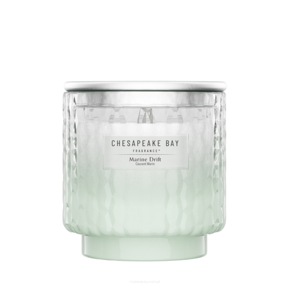 CHESAPEAKE BAY CANDLE MARINE DRIFT ŚWIECA ZAPACHOWA ŚREDNIA Z 1 KNOTEM