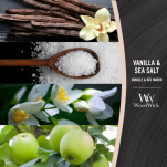 WOODWICK VANILLA & SEA SALT ŚWIECA ZAPACHOWA ELIPSA - 2